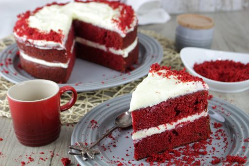 tarta red velvet o terciopelo rojo receta