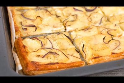 Deliciosa tarta de patatas con queso y romero: receta fácil y sabrosa