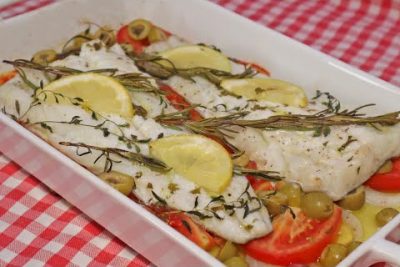 Tarta de bacalao y aceitunas: una deliciosa receta al estilo mediterráneo